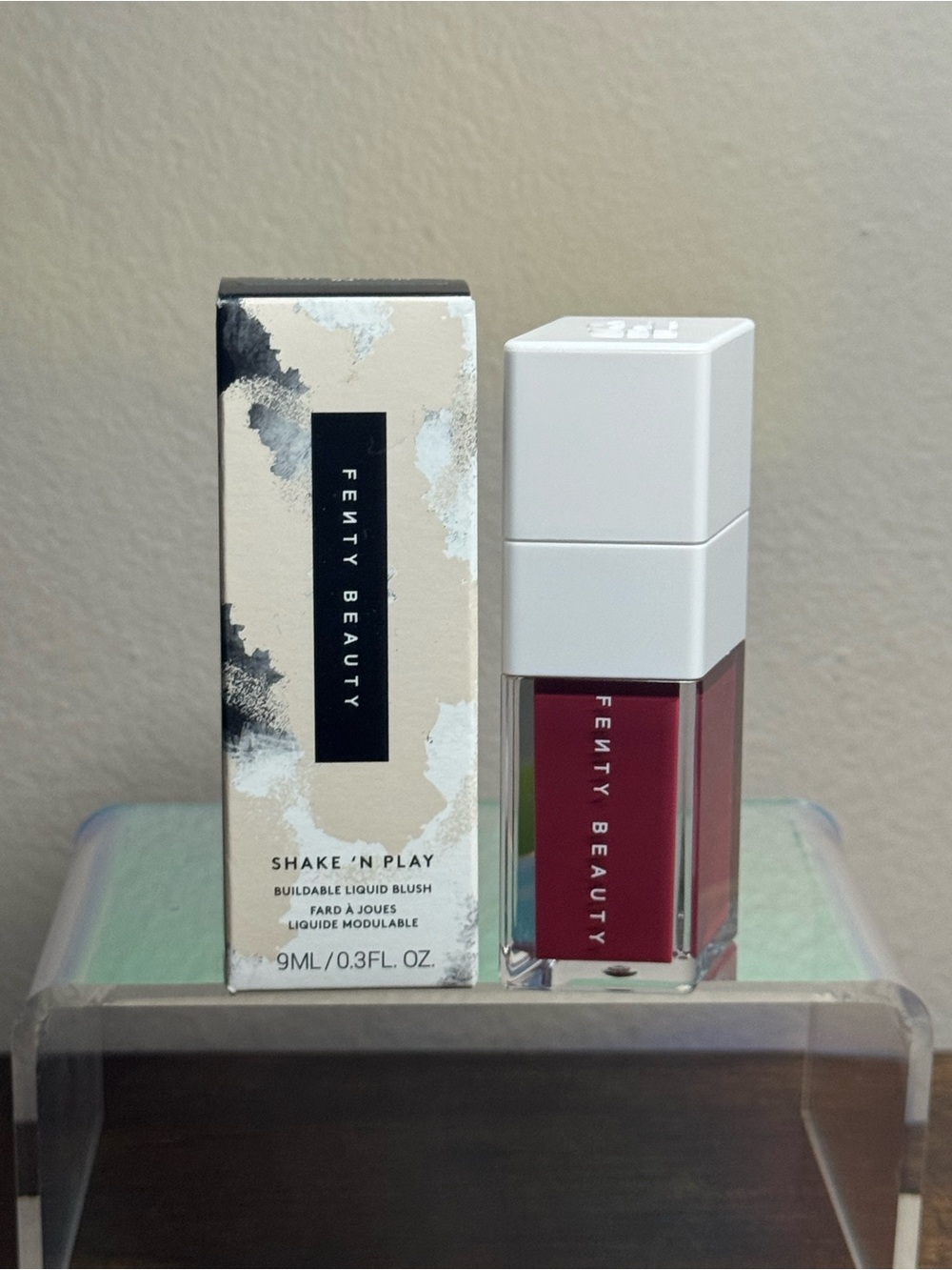 Fenty Beauty by Rihanna Shake N' Play Buildable Liquid Blush quit wine’in 04